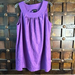 Lane Bryant Sz 16 Purple Dress